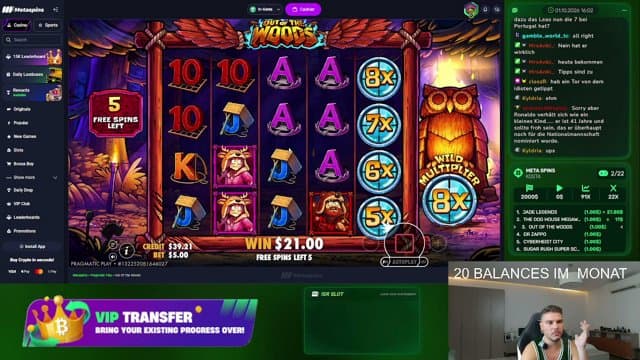 Koschtafastgarnix playing Slots - Live Casino Stream