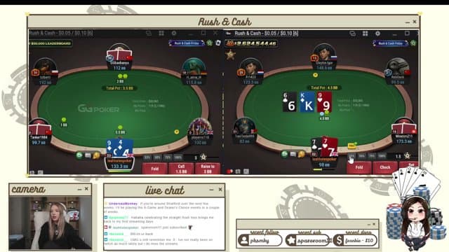 leahhatespoker playing Poker - Live Casino Stream