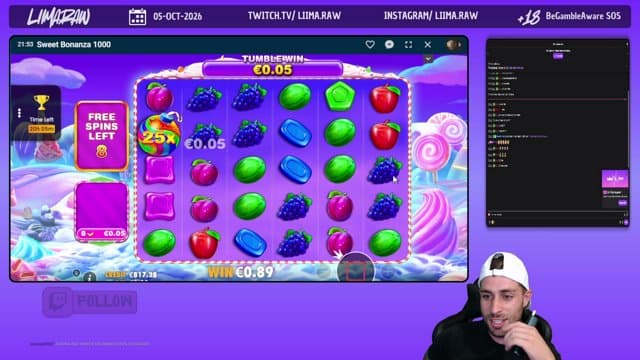 liimaraw playing Slots - Live Casino Stream