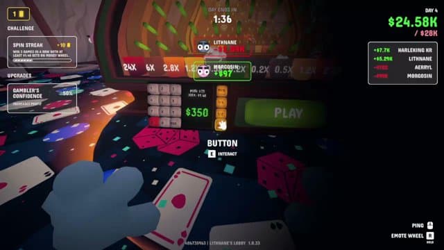 Lithnane playing Gamble With Your Friends - Live Casino Stream