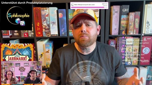 meeplecards playing Board Games - Live Casino Stream