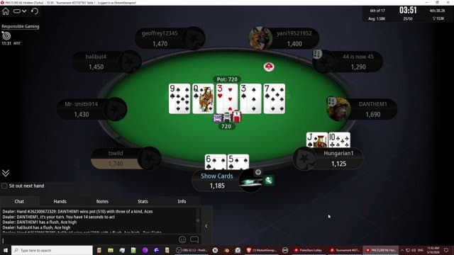 MutantGenepool playing Poker - Live Casino Stream