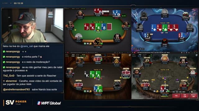 Nando_Olimpio playing Poker - Live Casino Stream