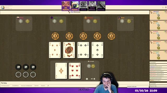 Nekmao33 playing Board Games - Live Casino Stream