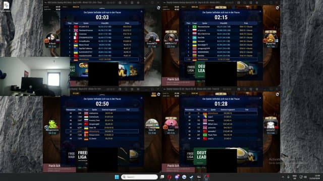 Splashed playing Poker - Live Casino Stream