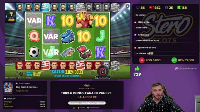 SteroSlots playing Slots - Live Casino Stream