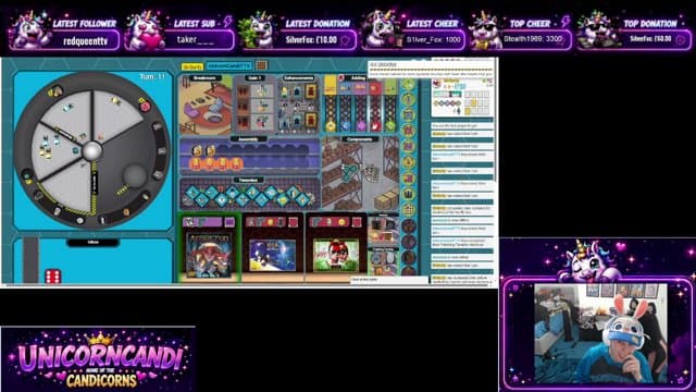 UnicornCandi playing Board Games - Live Casino Stream