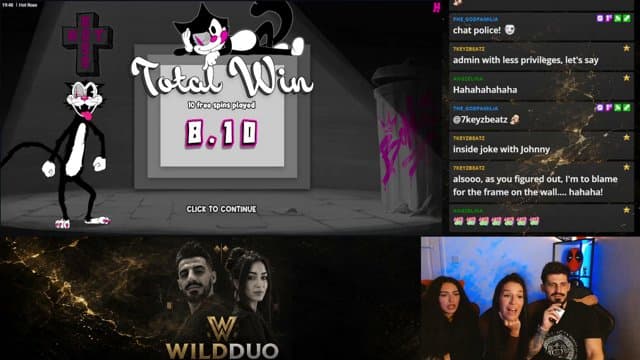 Wild_duo playing Slots - Live Casino Stream