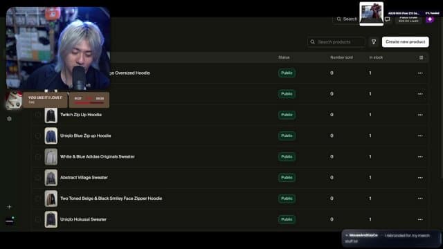 WoWoWong playing Just Chatting - Live Casino Stream