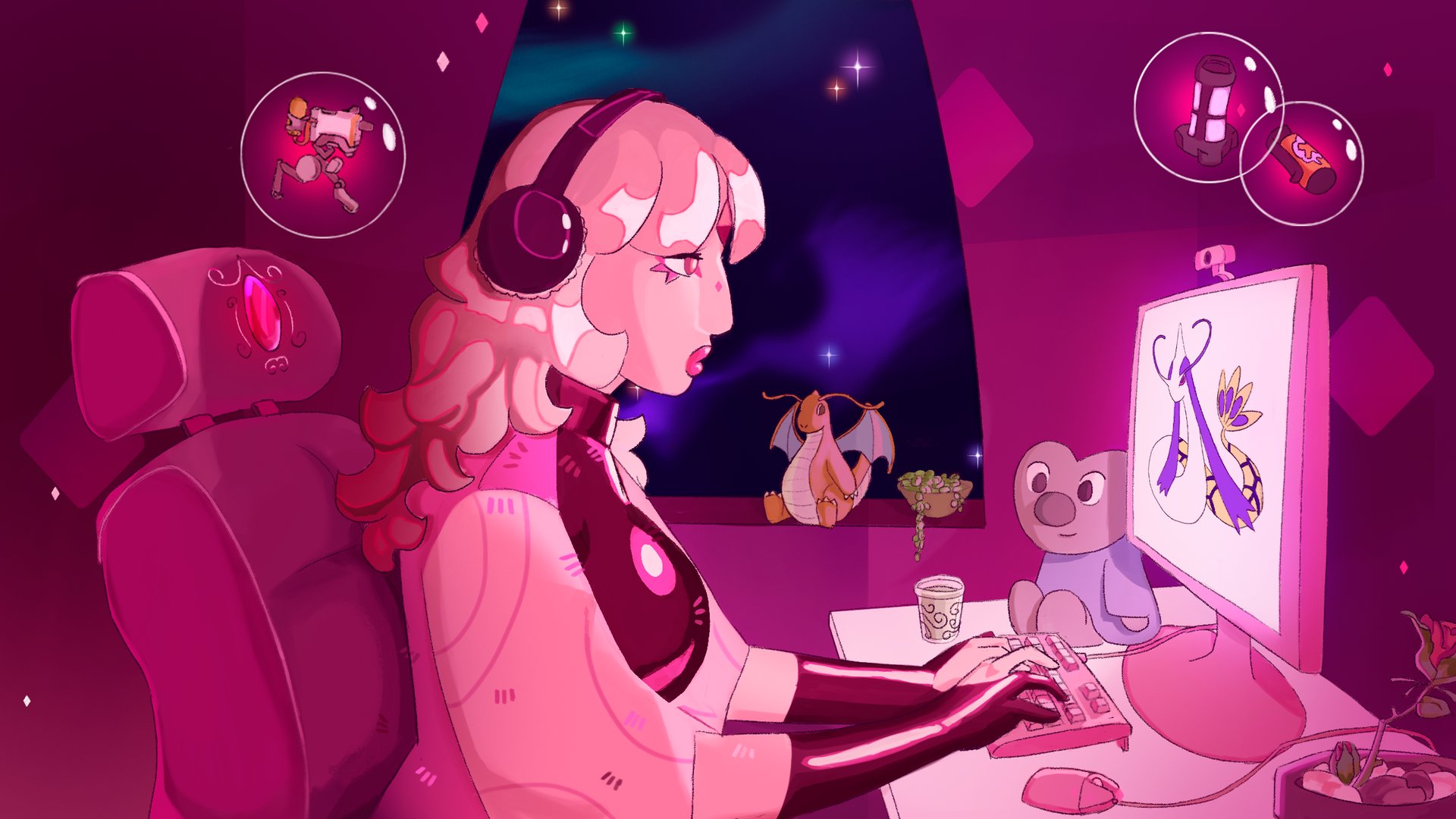 Pinkdmd Offline Background