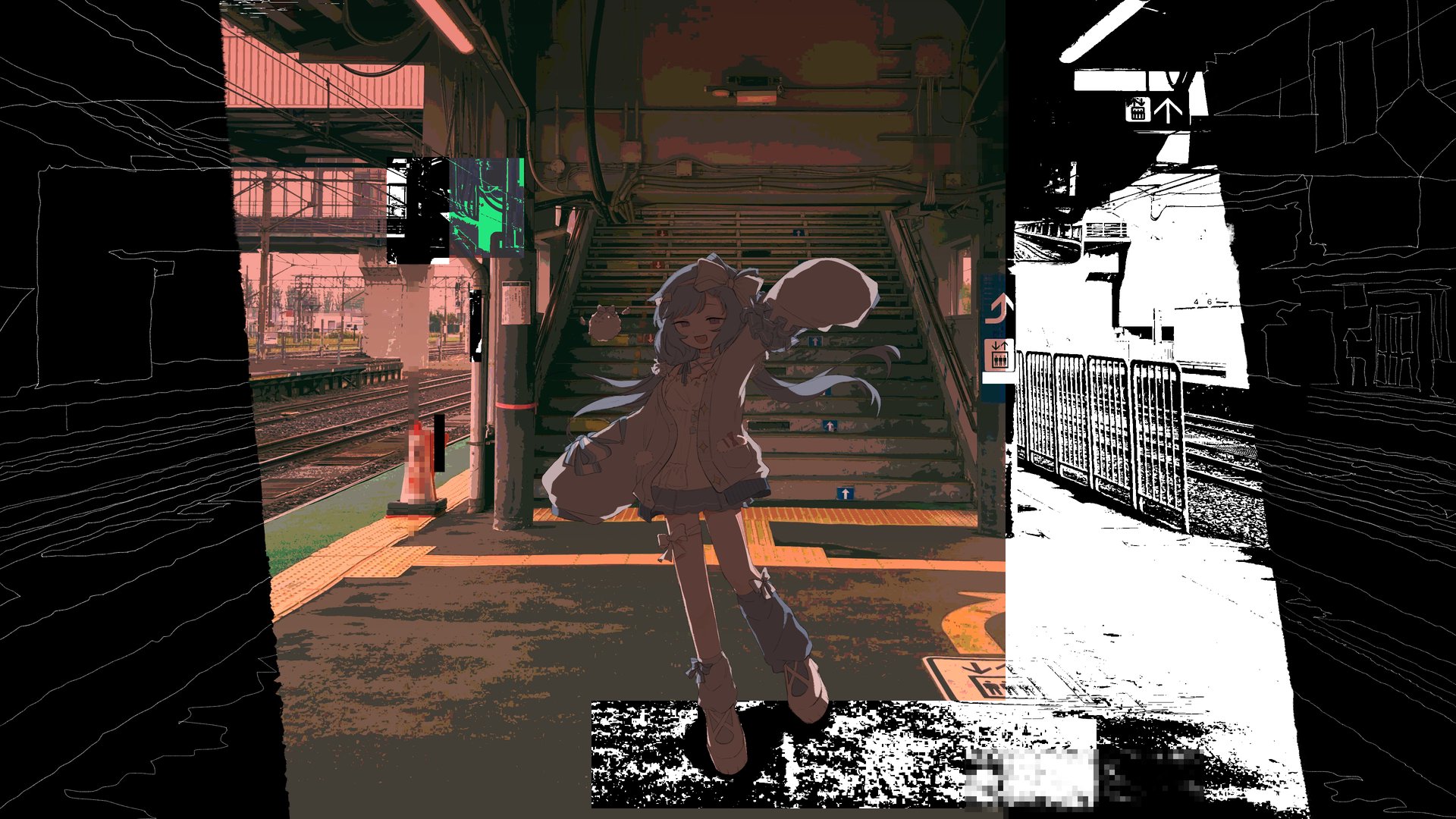 まひるです Offline Background