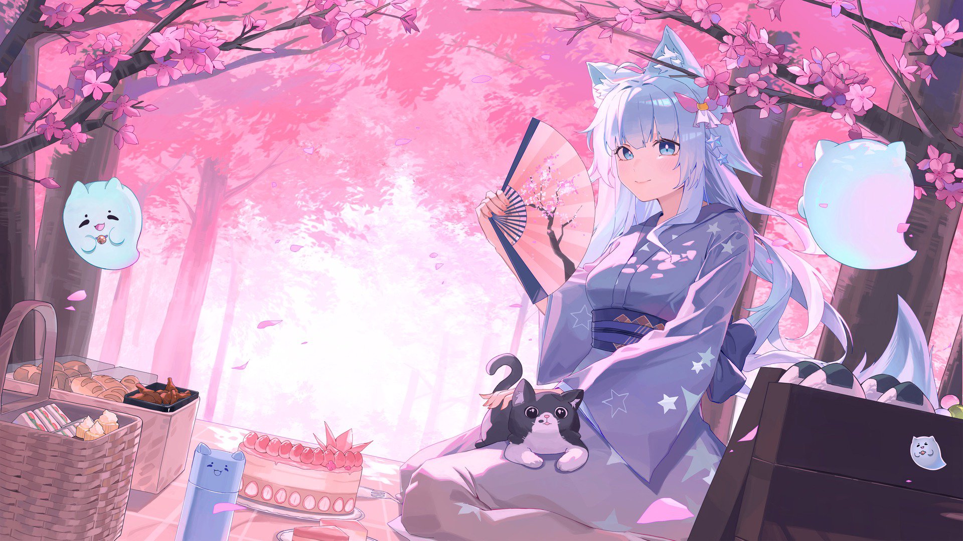 沁涵ハン Offline Background