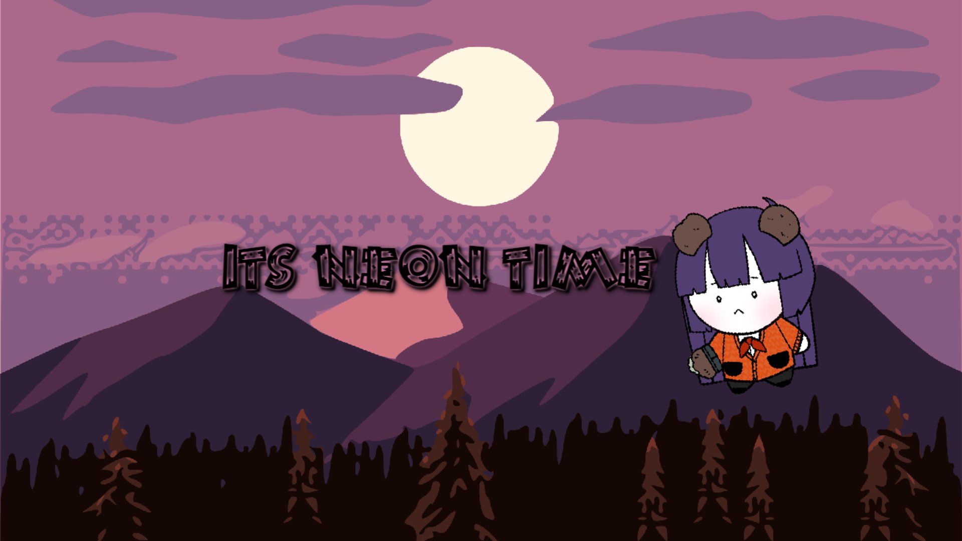 ItsNeonTime Offline Background