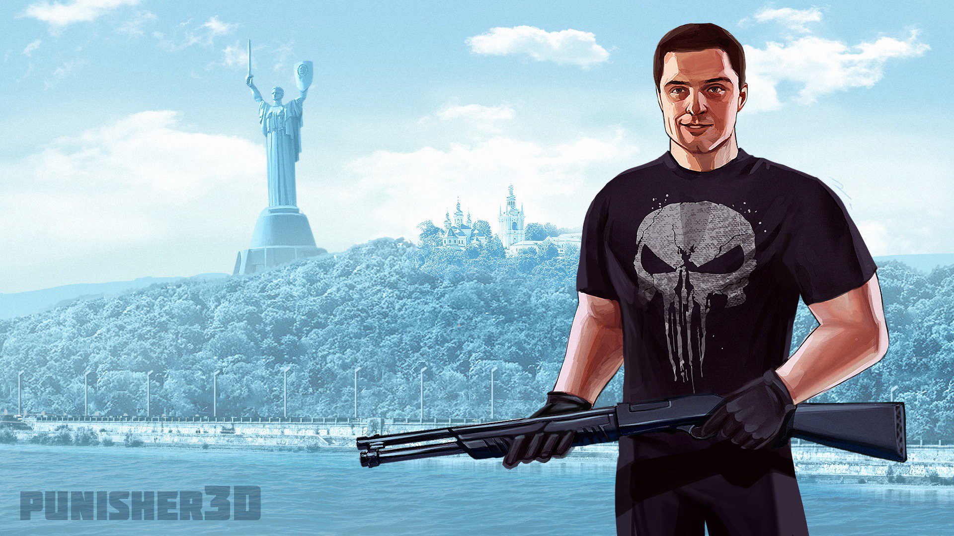 punisher3d Offline Background