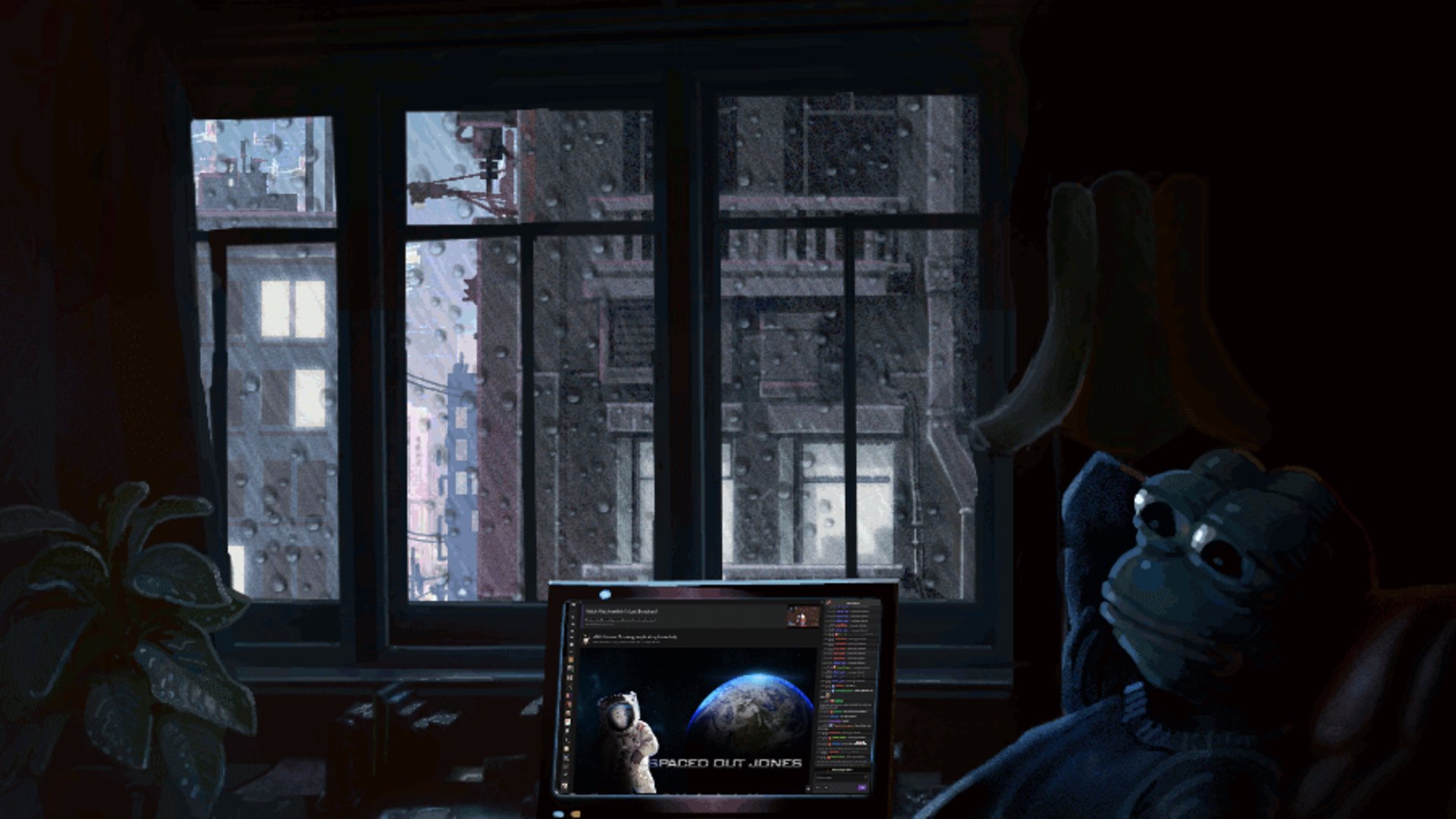 MitchJones Offline Background