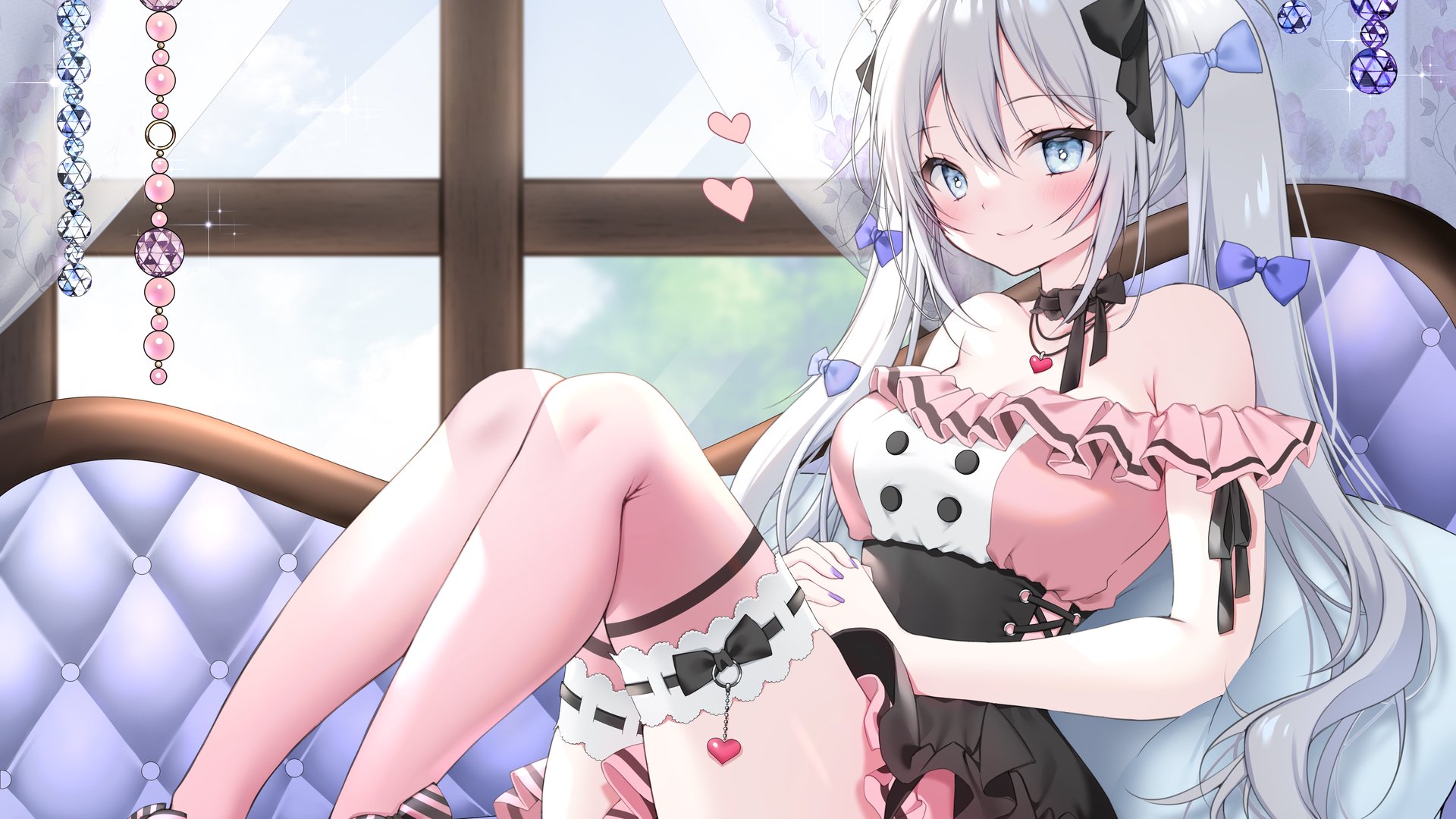 白銀茉茉 Offline Background