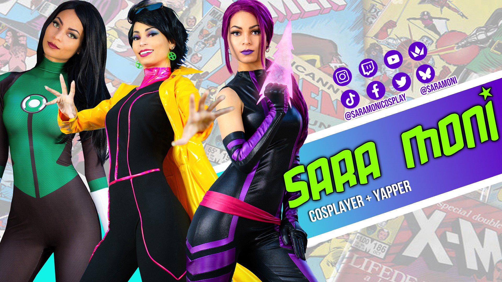 SaraMoniCosplay Offline Background