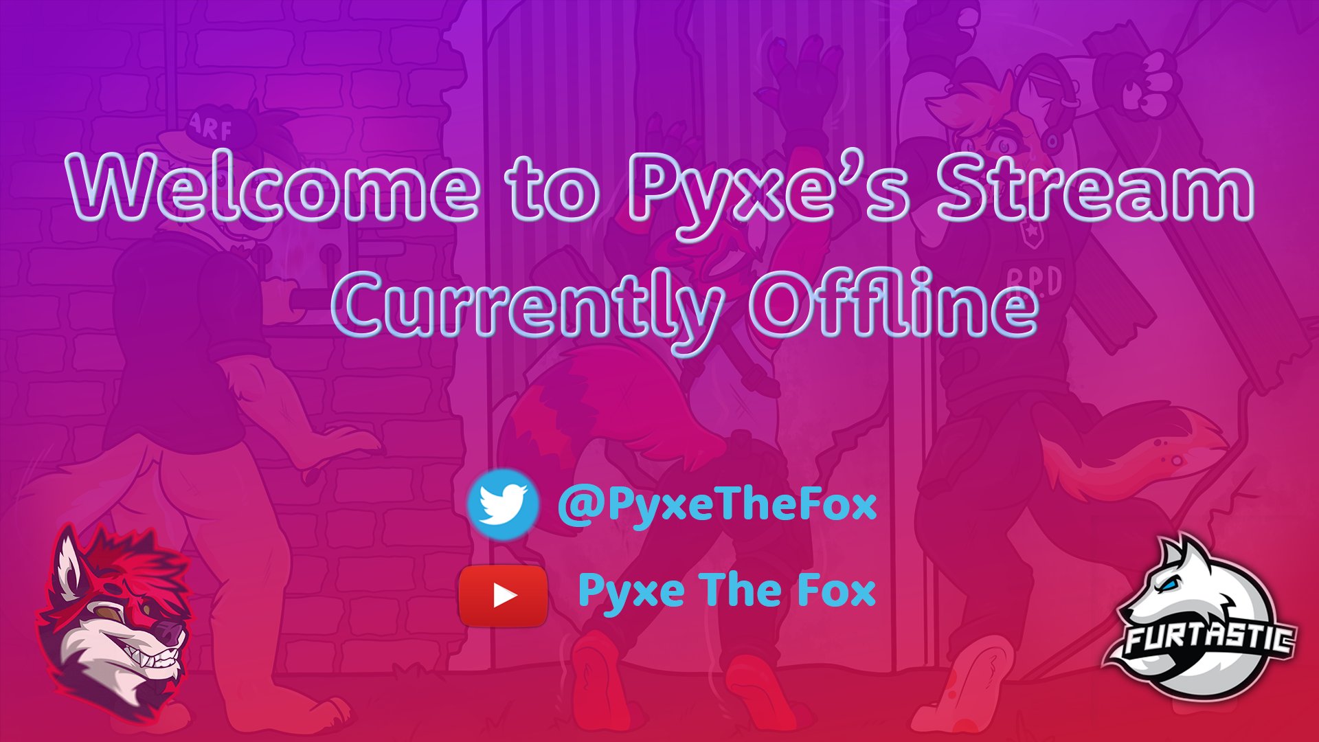 PyxeTheFox Offline Background