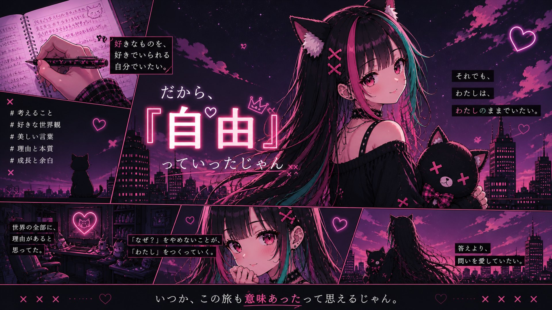 猫彩ねるね Offline Background