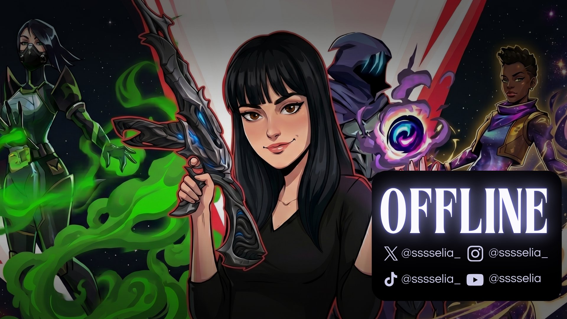 sssselia Offline Background
