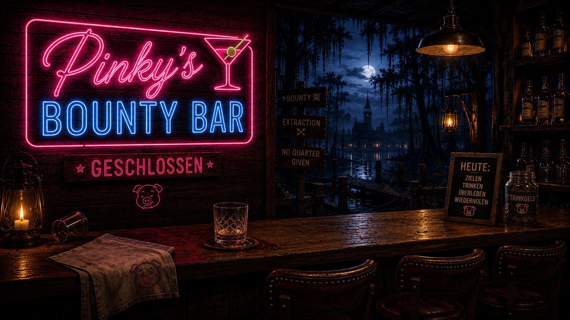 MonsieurPinky Offline Background