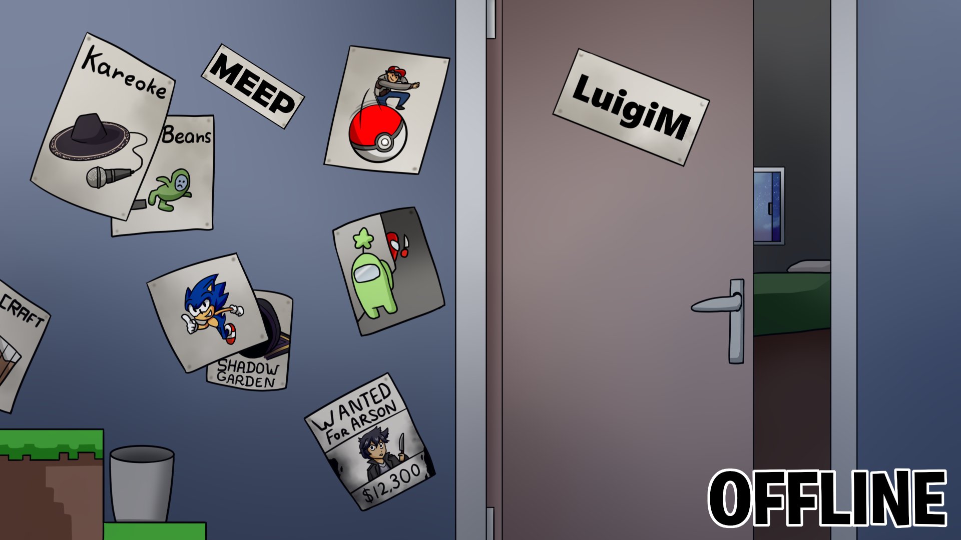 LuigiM117 Offline Background