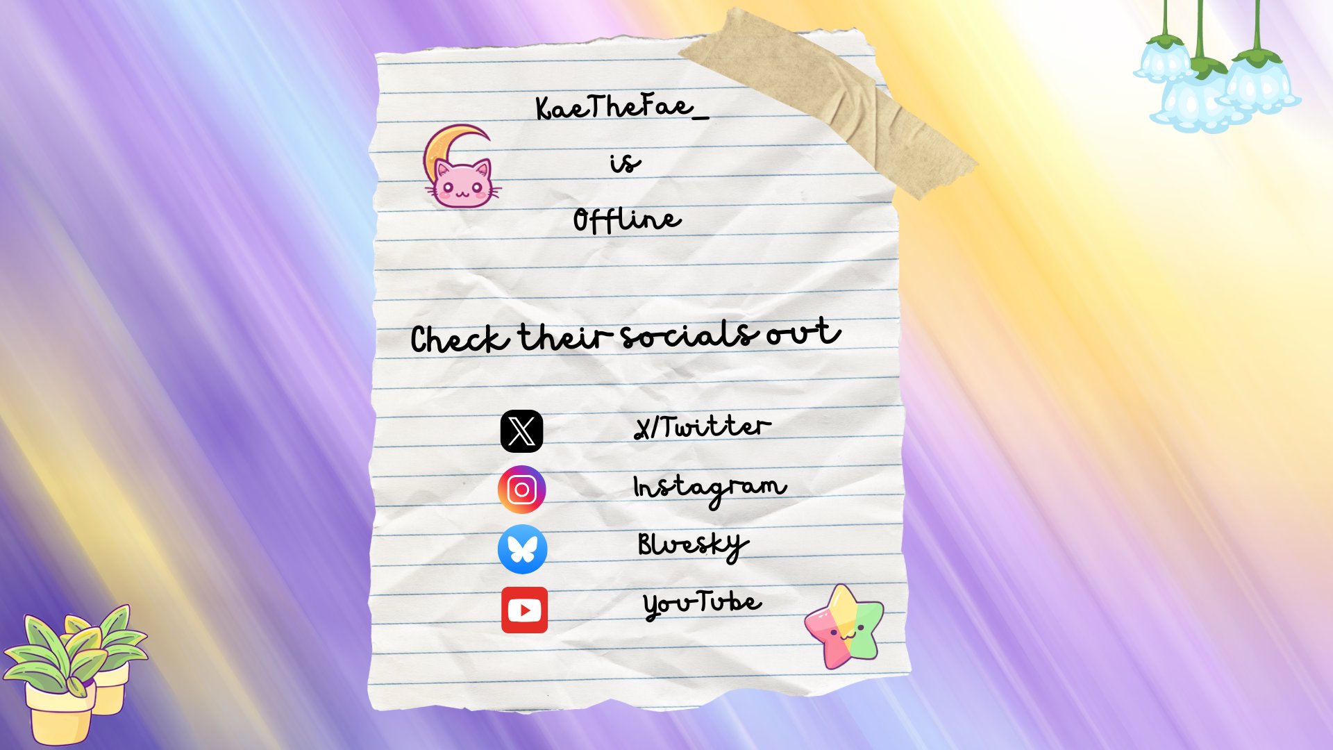 KaeTheFae_ Offline Background