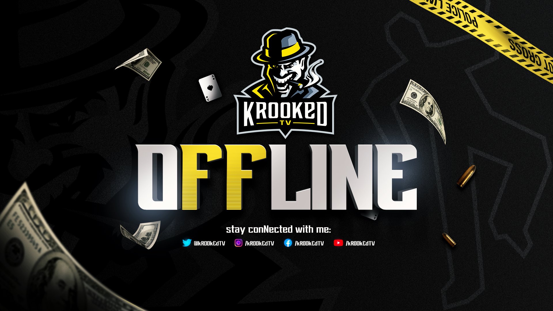 CROOkEdTV Offline Background
