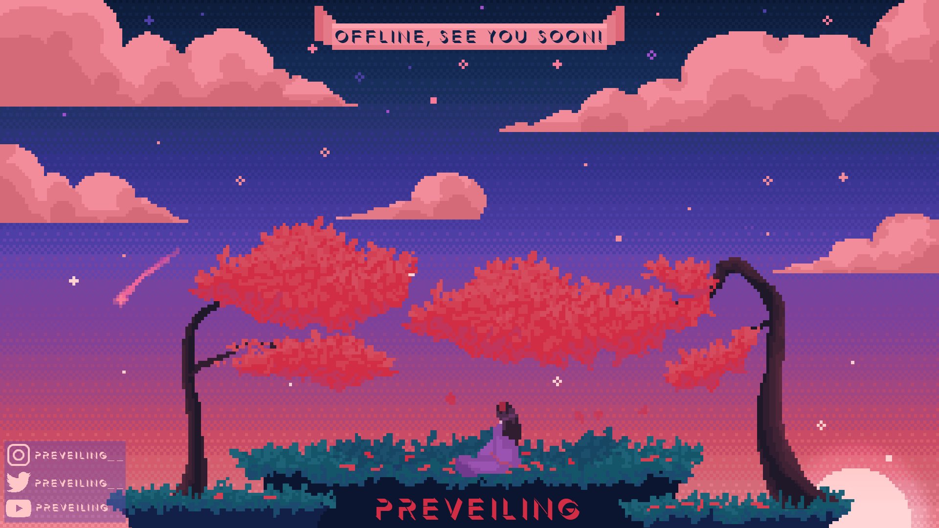 Preveiling Offline Background
