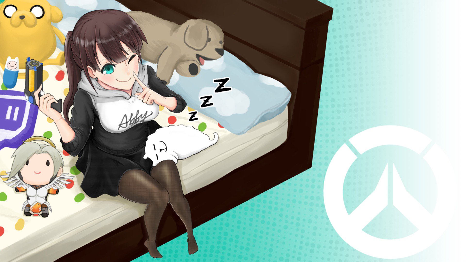 學長艾比 Offline Background