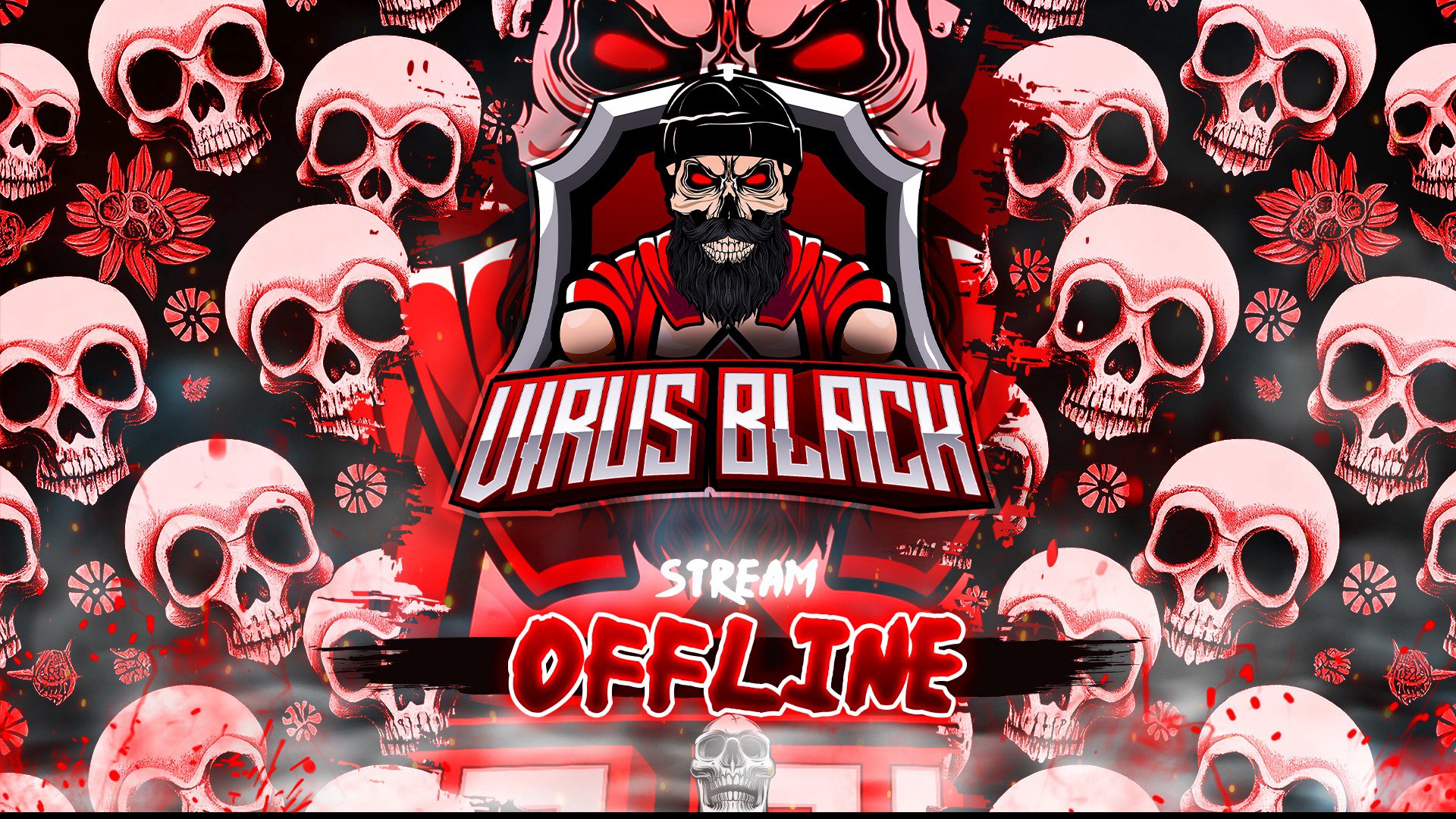 VirusBlack Offline Background