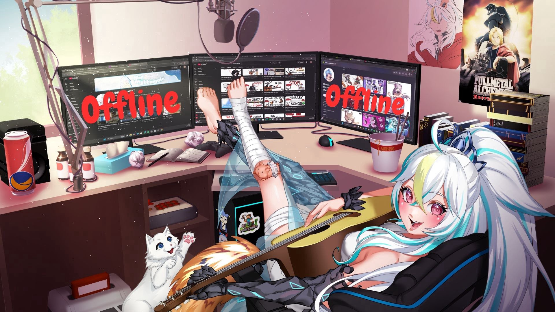 MelNightingale Offline Background