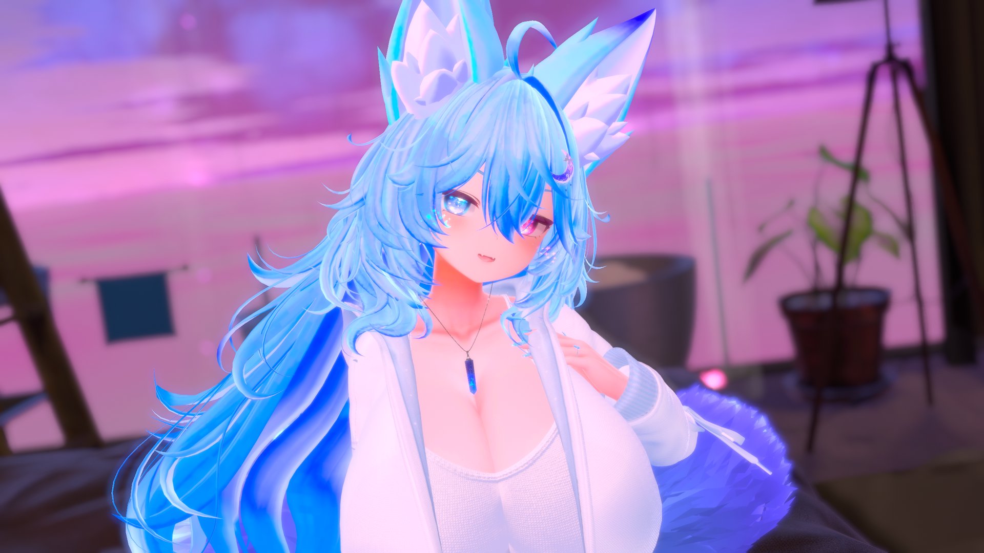 双月雪華 Offline Background