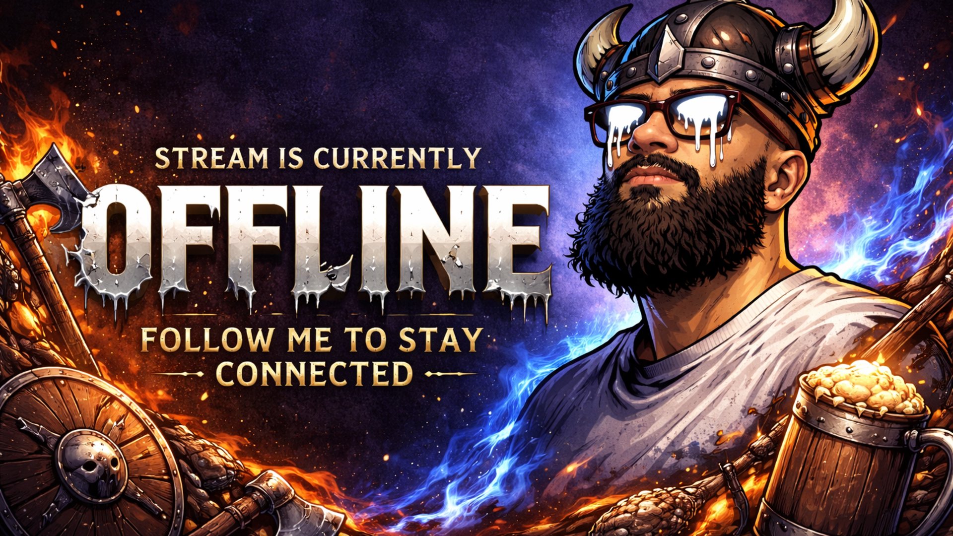 xxLegendaryVikingxx Offline Background
