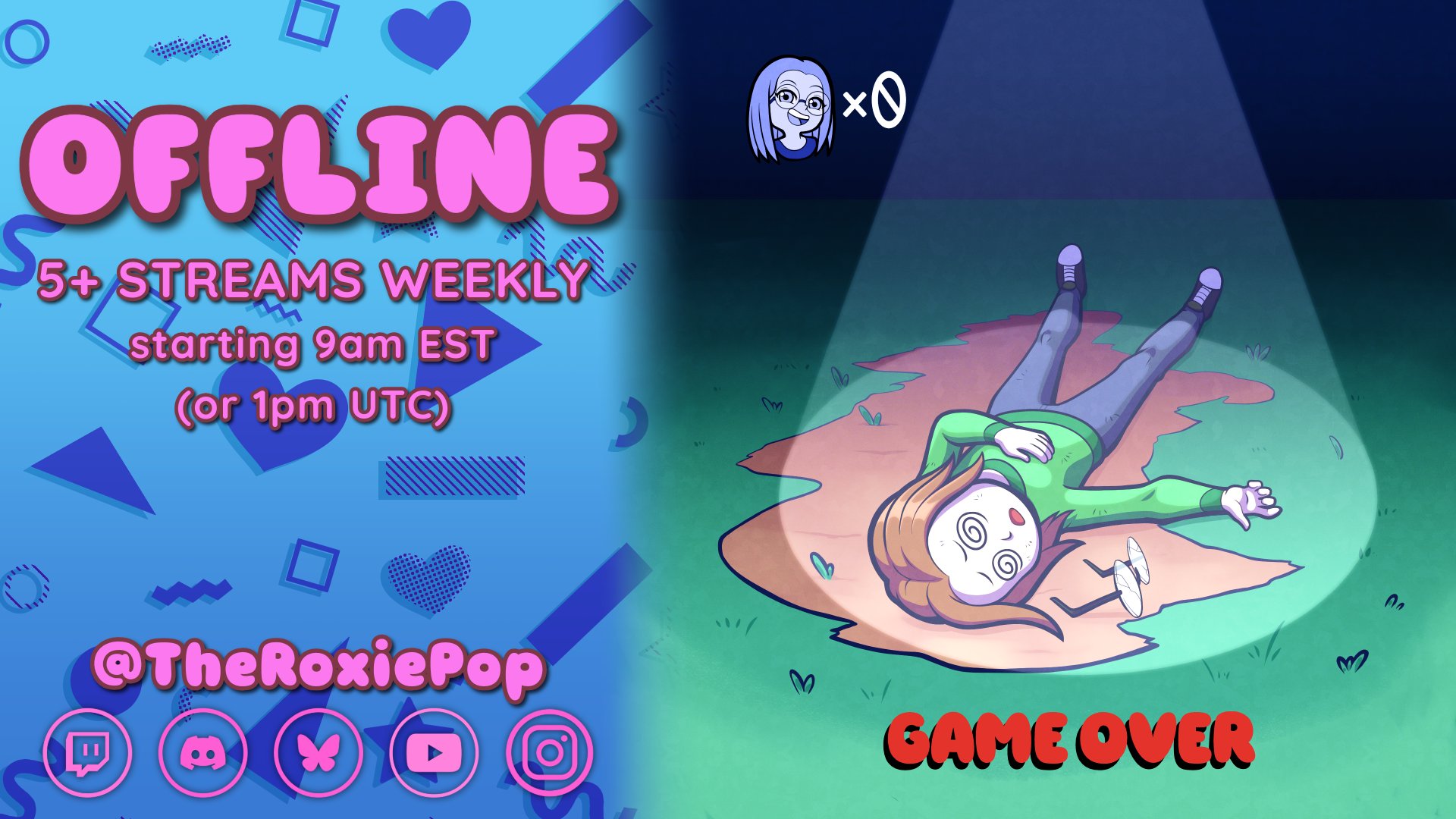 TheRoxiePop Offline Background
