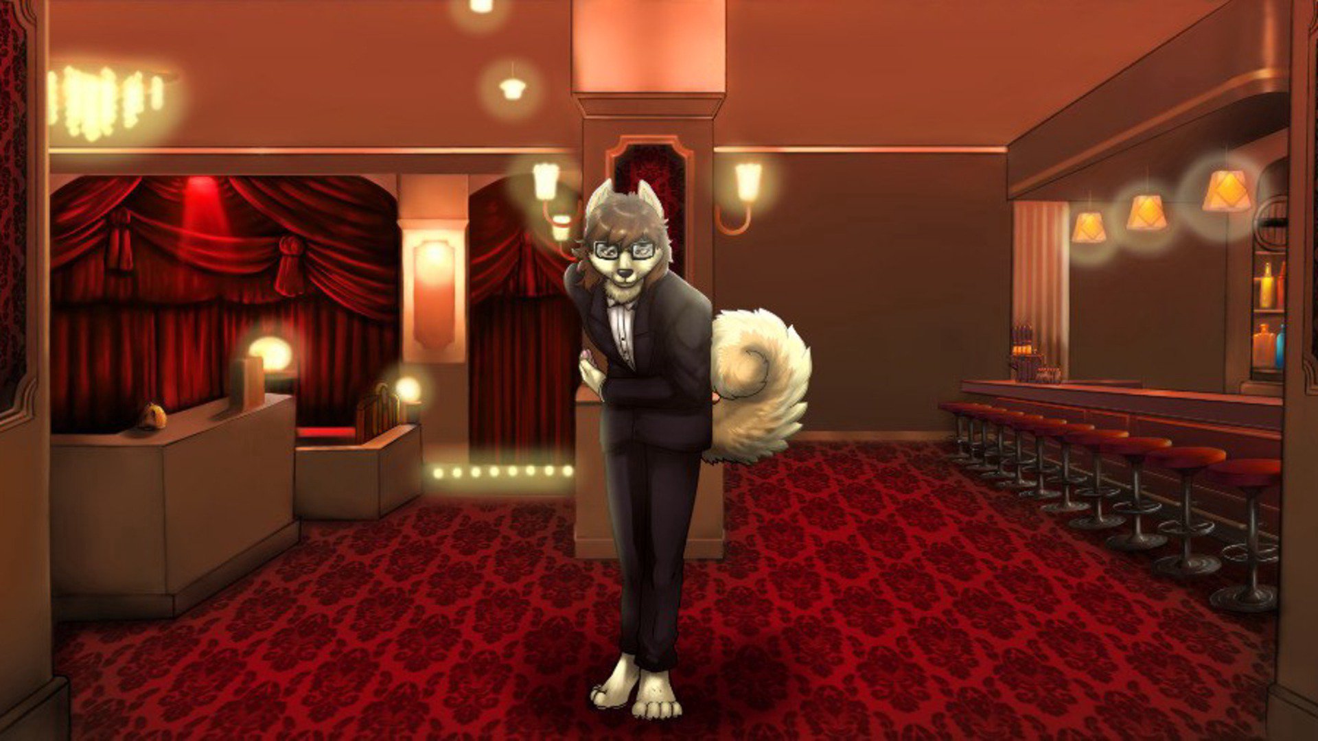 KeltaThePomeranian Offline Background