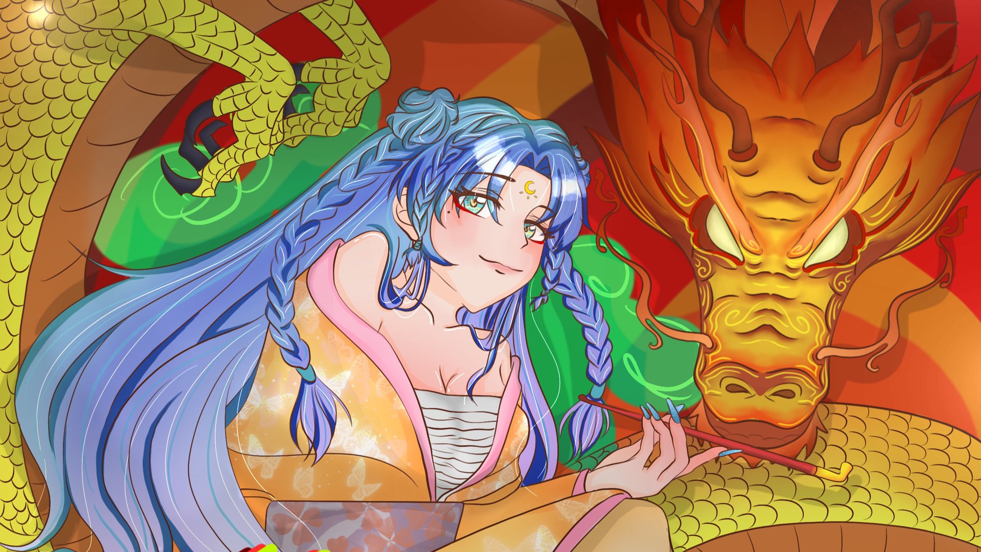 MikoHuyn Offline Background