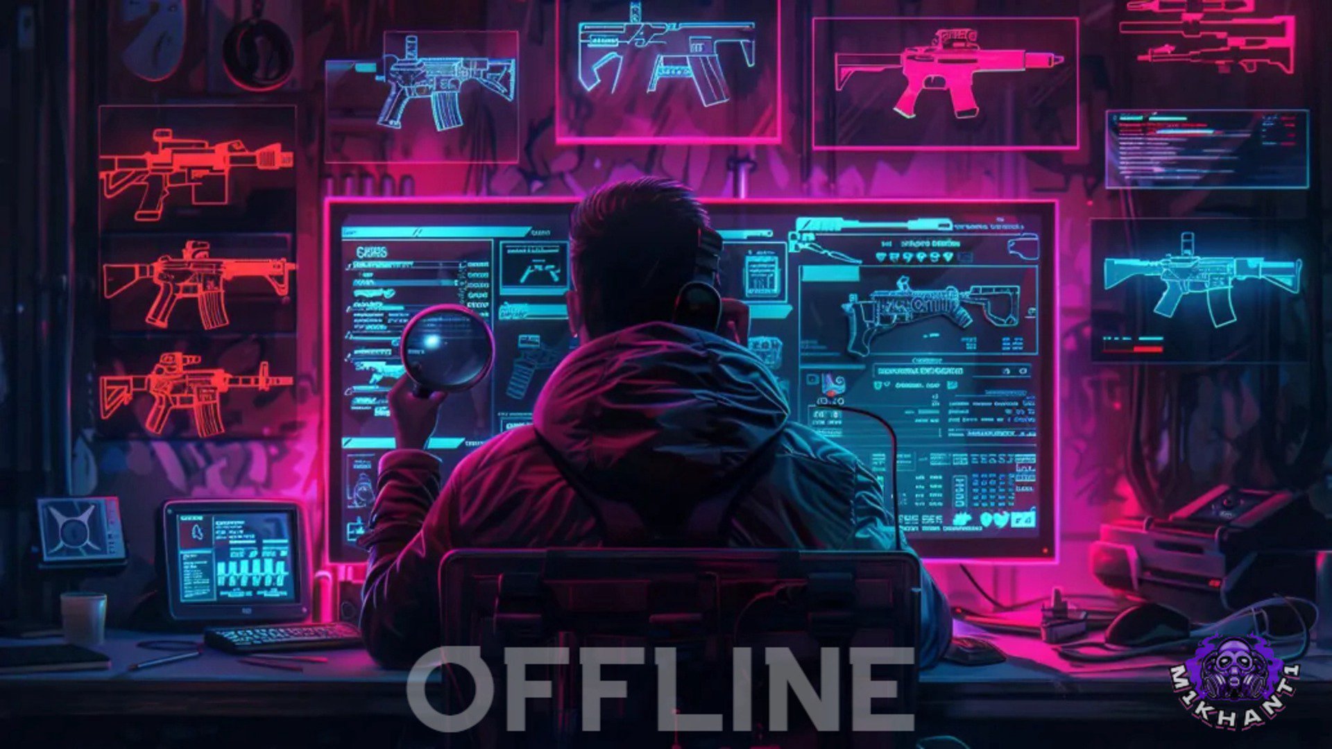 m1khant1 Offline Background