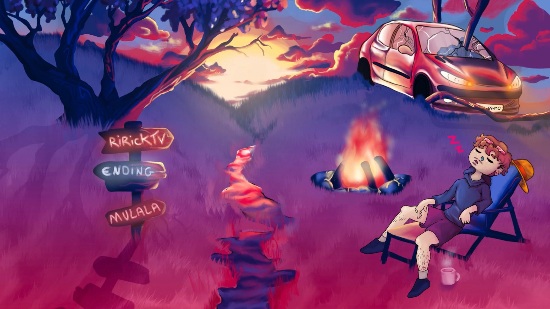 RirickTV Offline Background