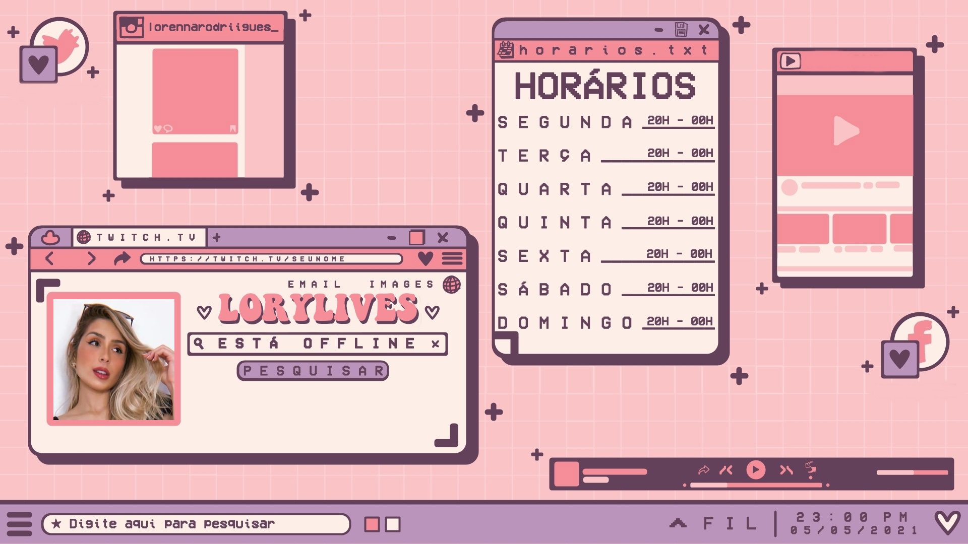 LoryLives Offline Background
