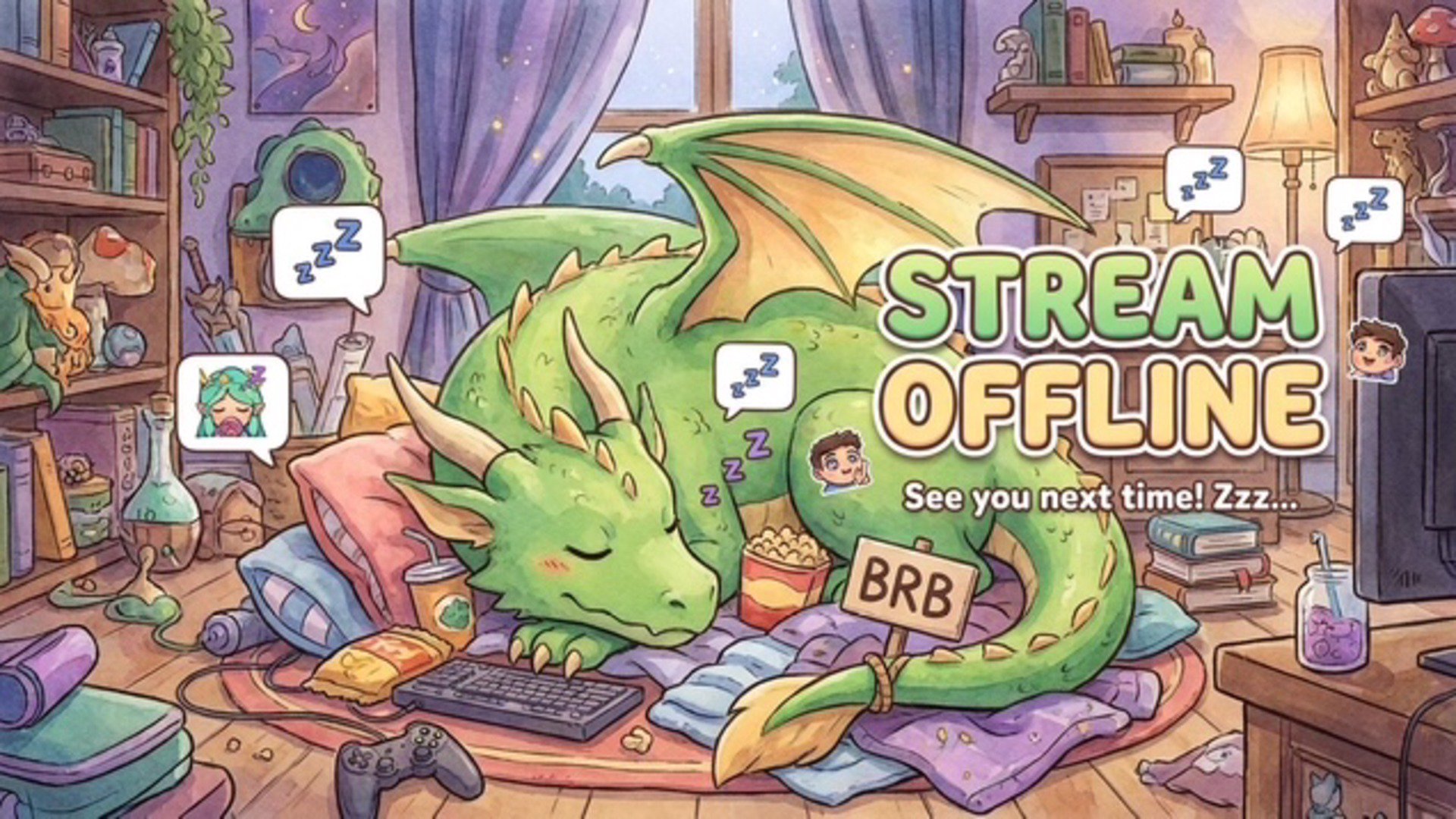 the_fortunate_dragon Offline Background
