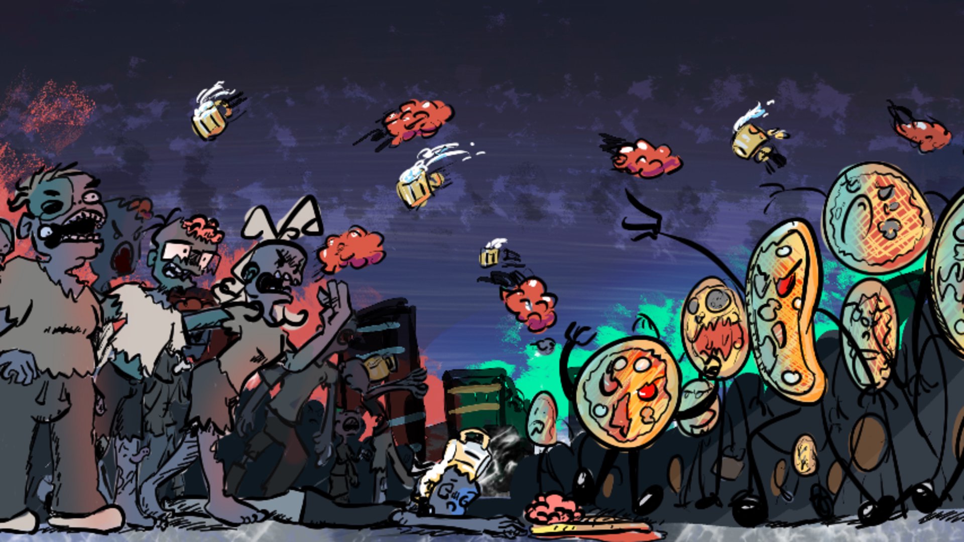 KriZombie Offline Background