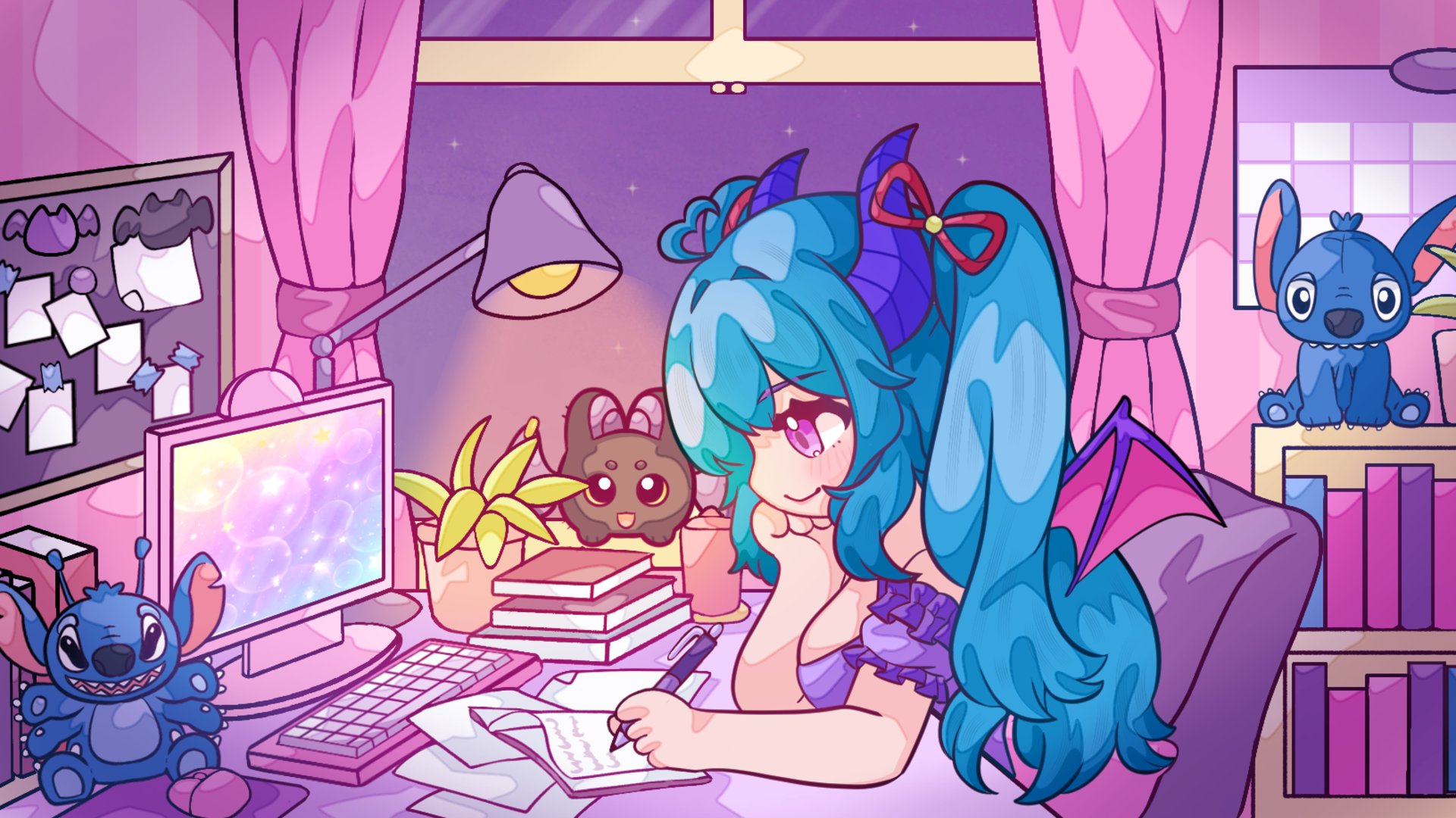 demonessnaoki Offline Background