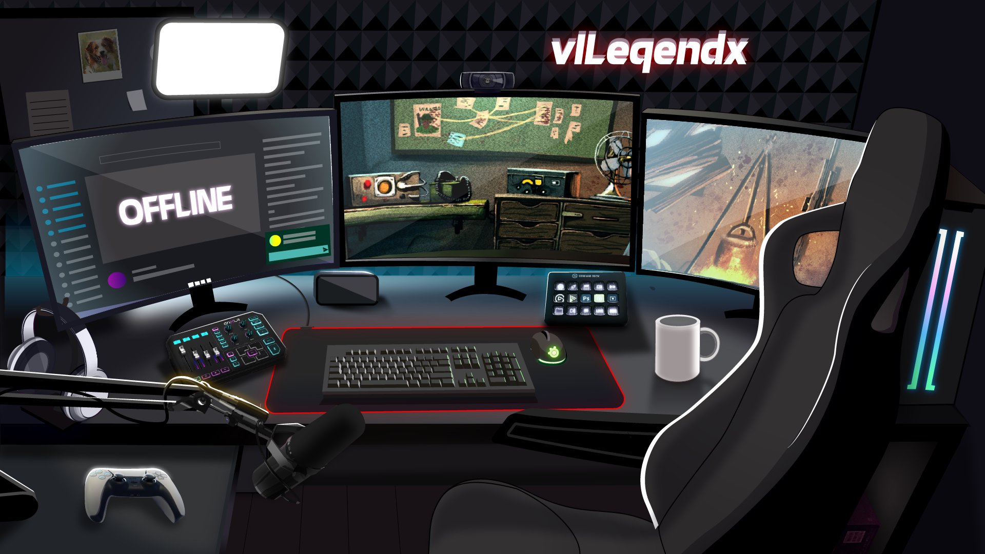 vILeqendx Offline Background