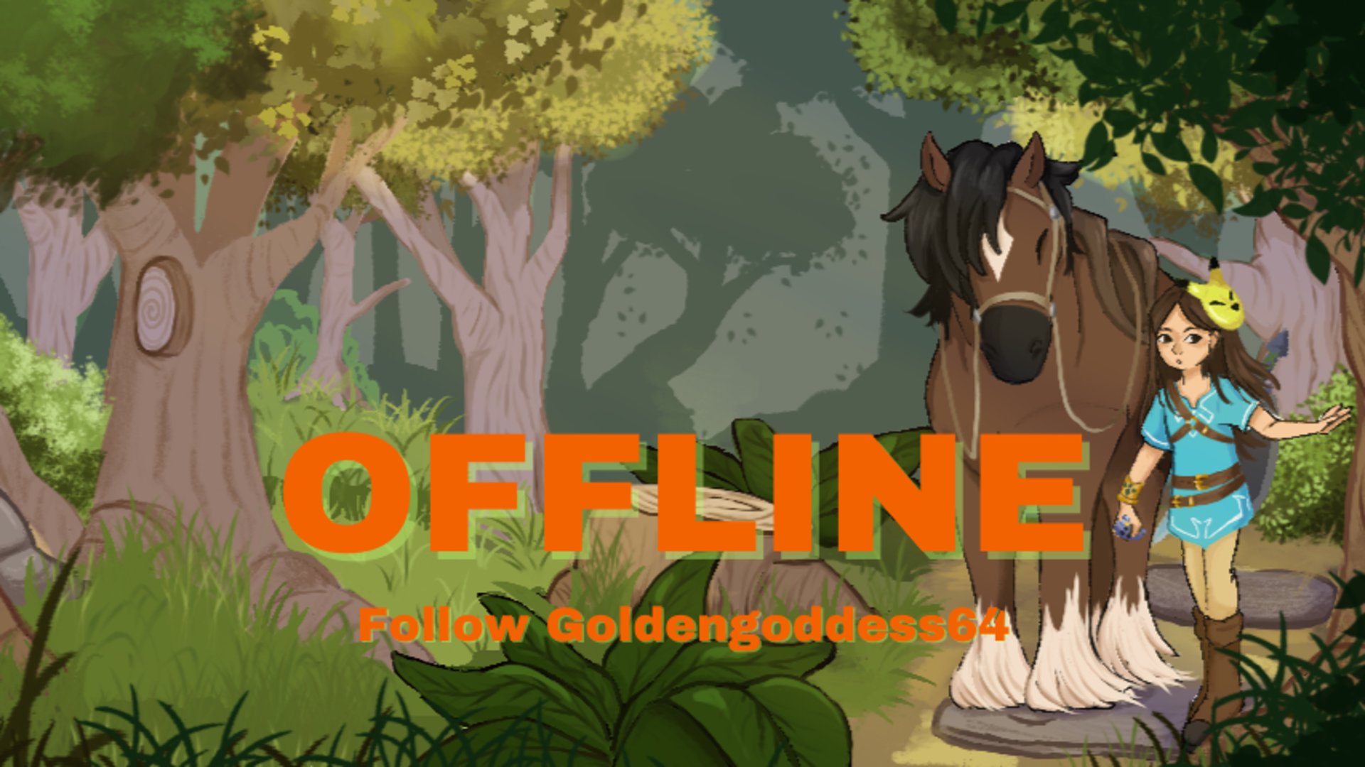 GoldenGoddess64 Offline Background