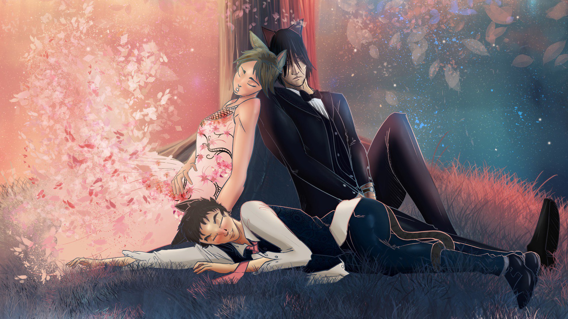 chaos_neko_ora Offline Background
