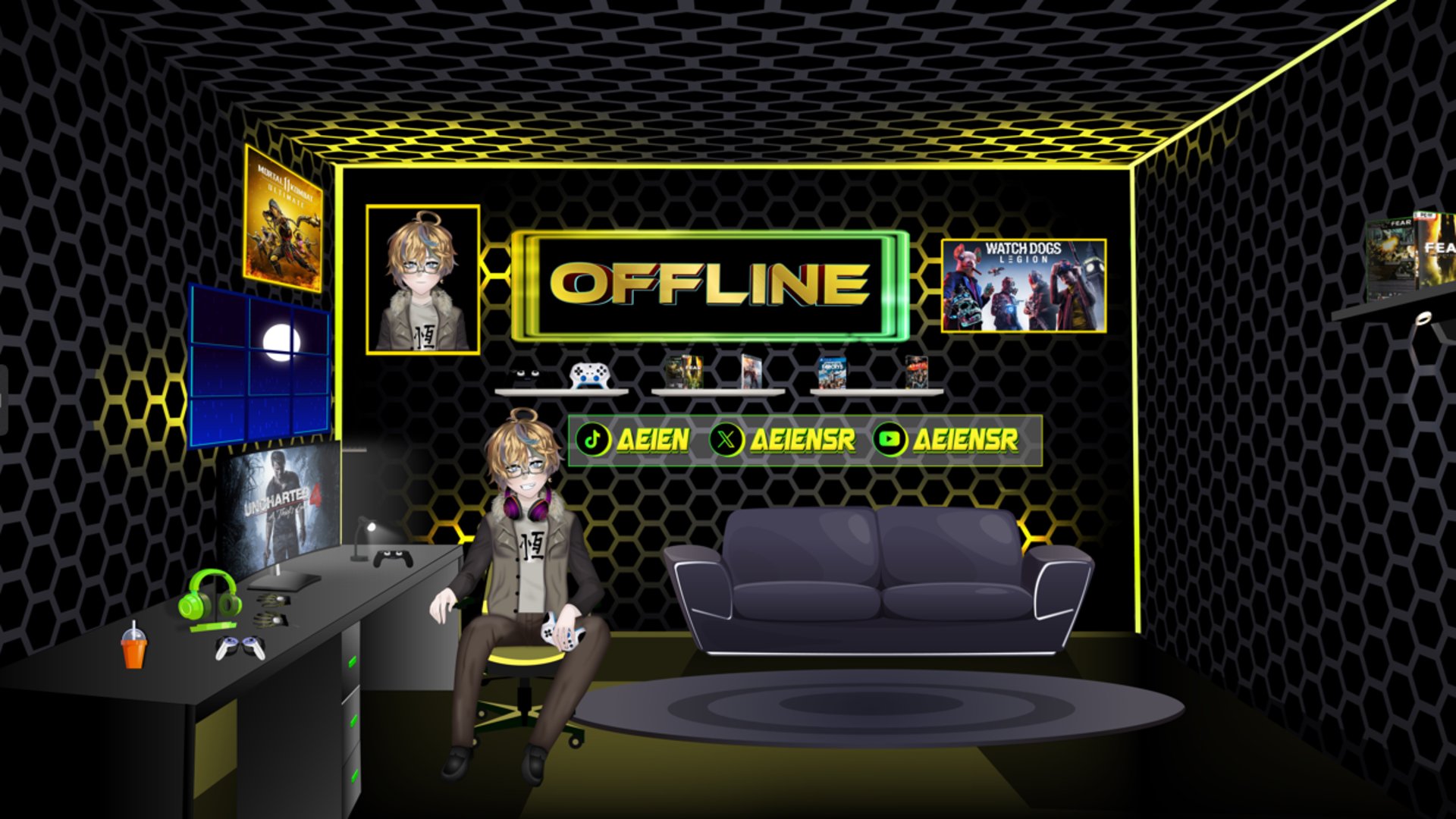 AeienSR Offline Background
