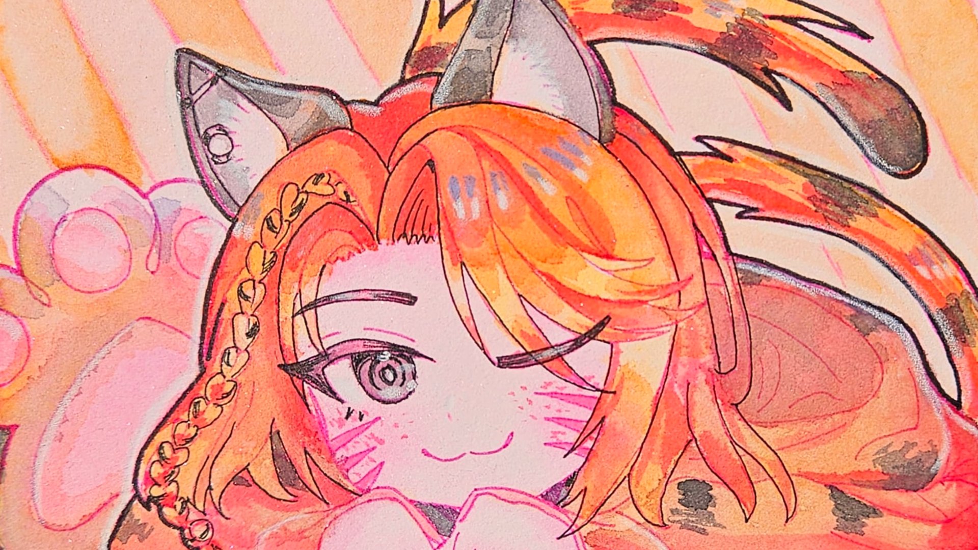 Neko_Tigress Offline Background