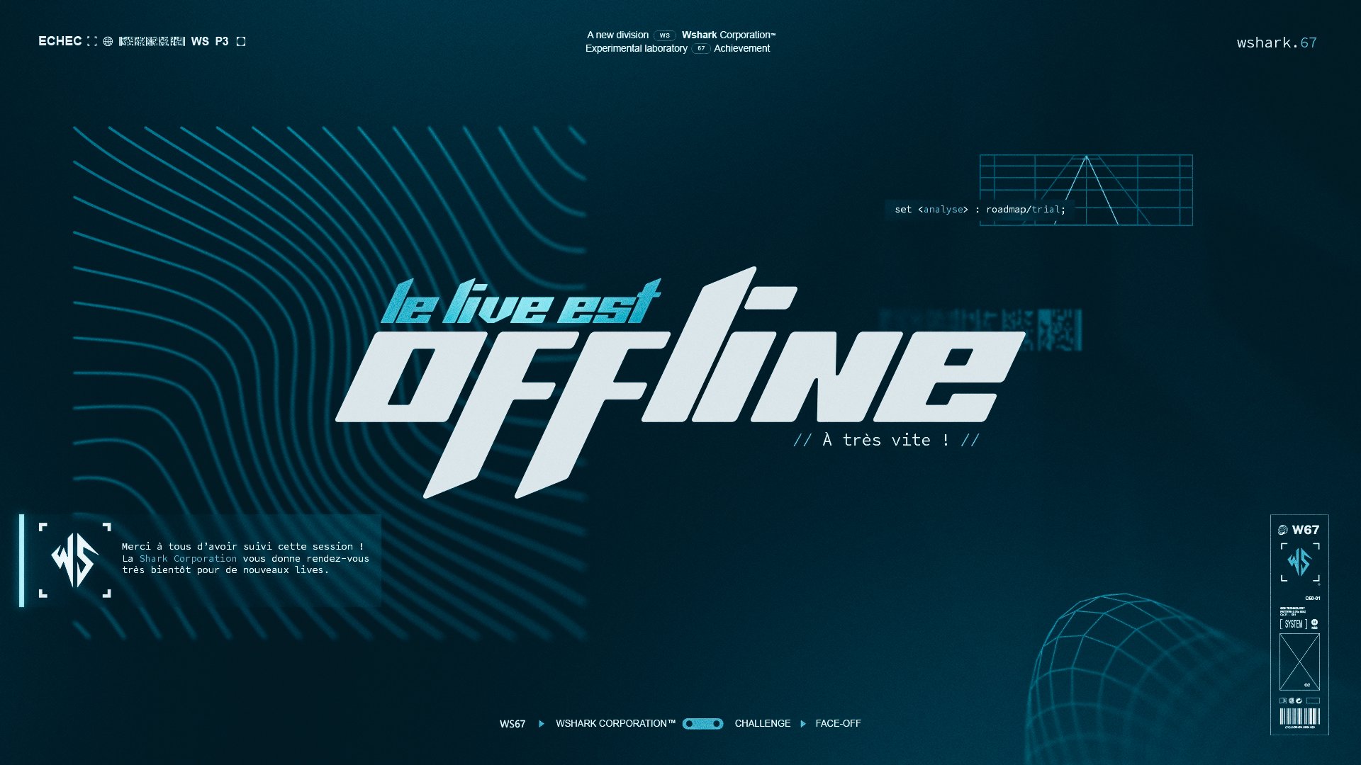 whiteshark67 Offline Background