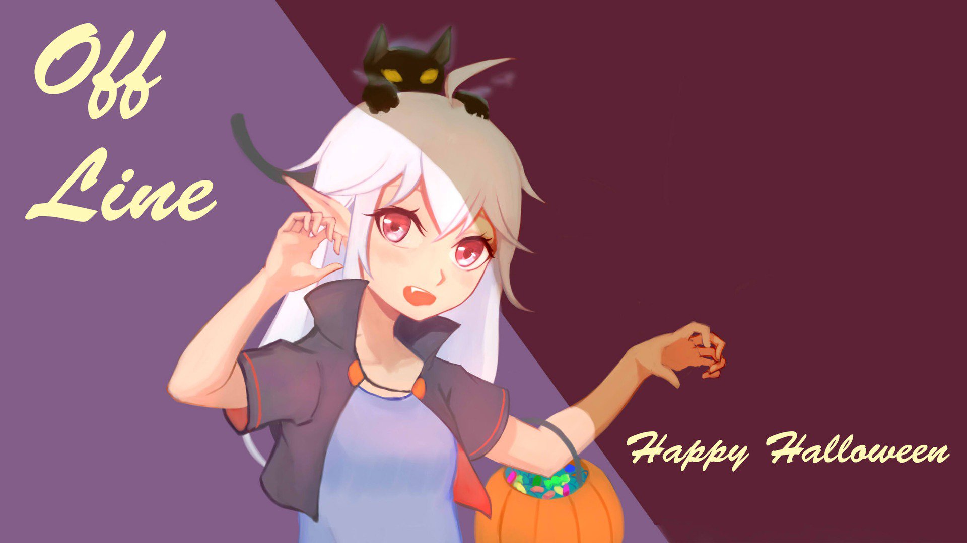 沫藍 Offline Background
